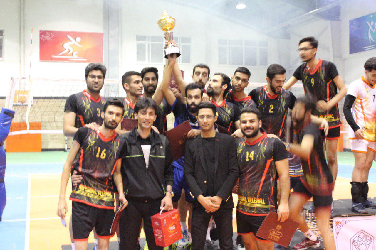 کسب مقام سوم در مسابقات والیبال  پسران دانشگاه‌ها و موسسات آموزش عالی منطقه ۹ کشور