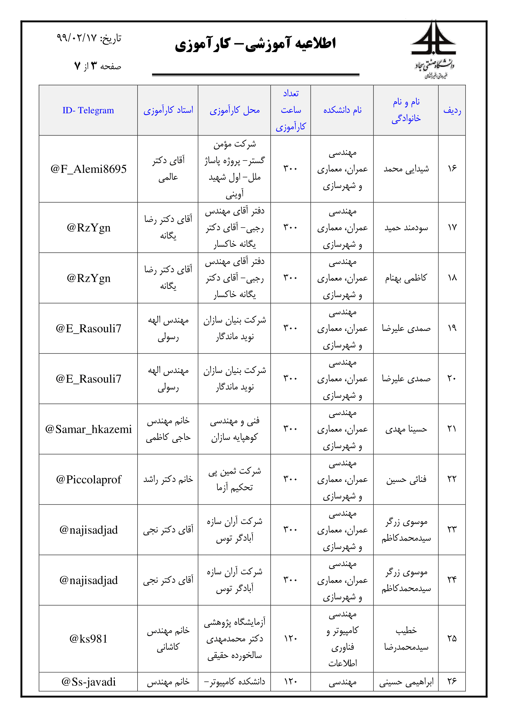 کاراموزی