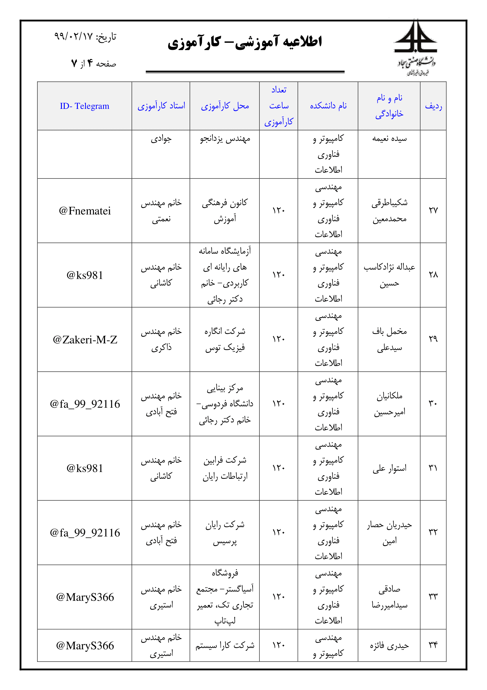 کاراموزی