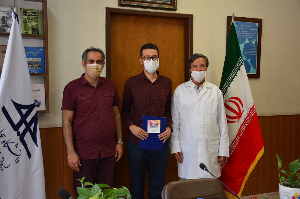 تقدیر از دانشجویان ممتاز دانشکده صنایع 